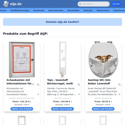 Screenshot aijp.de