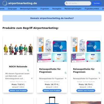 Screenshot airportmarketing.de