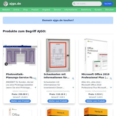 Screenshot ajgo.de