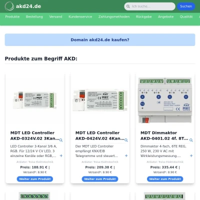 Screenshot akd24.de