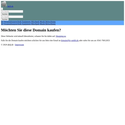 Screenshot akdj.de