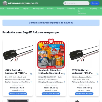 Screenshot akkuwasserpumpe.de