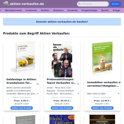 Screenshot aktien-verkaufen.de