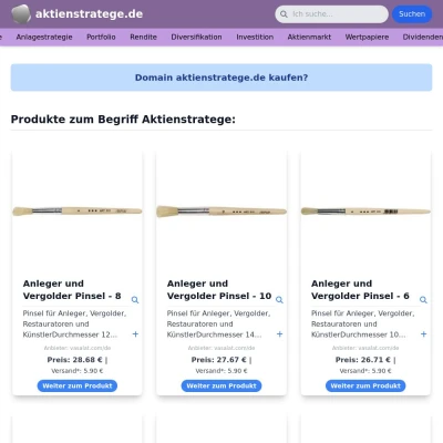 Screenshot aktienstratege.de