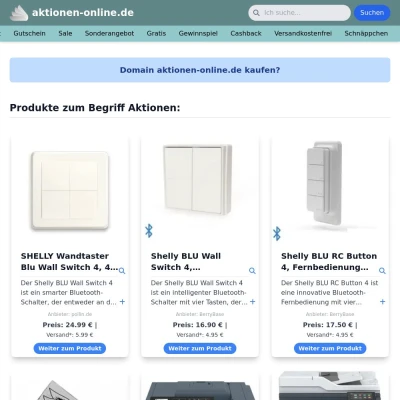 Screenshot aktionen-online.de