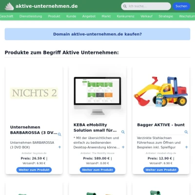 Screenshot aktive-unternehmen.de