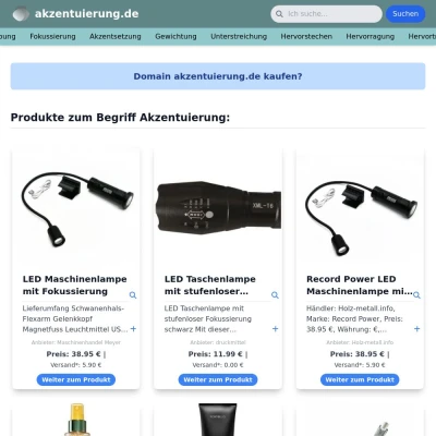 Screenshot akzentuierung.de