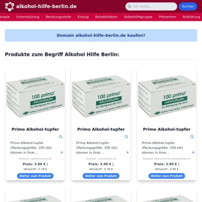 Screenshot alkohol-hilfe-berlin.de