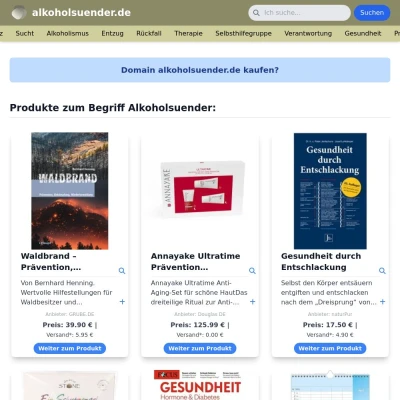 Screenshot alkoholsuender.de