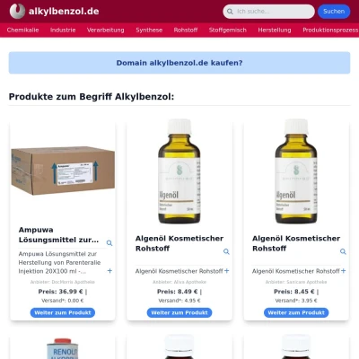 Screenshot alkylbenzol.de