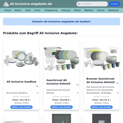Screenshot all-inclusive-angebote.de