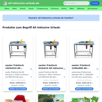 Screenshot all-inklusive-urlaub.de