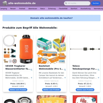 Screenshot alle-wohnmobile.de