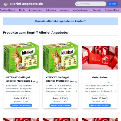 Screenshot allerlei-angebote.de