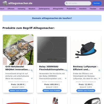 Screenshot alltagsmacher.de