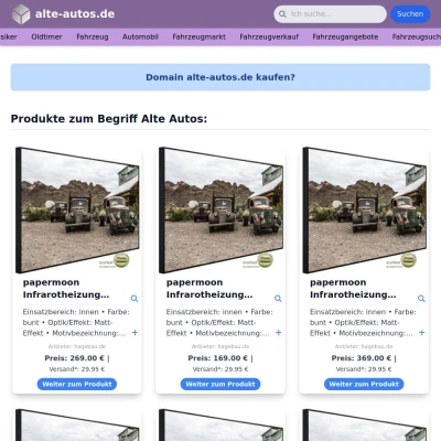 Screenshot alte-autos.de