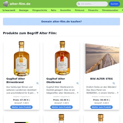 Screenshot alter-film.de