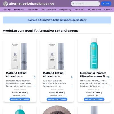 Screenshot alternative-behandlungen.de