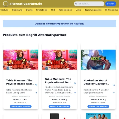 Screenshot alternativpartner.de