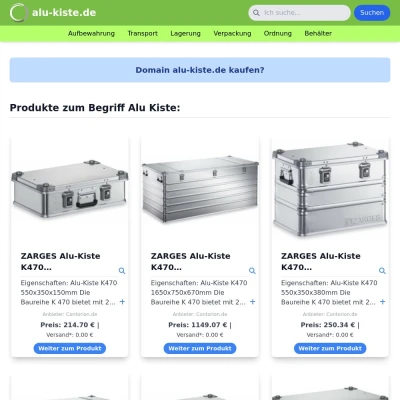 Screenshot alu-kiste.de