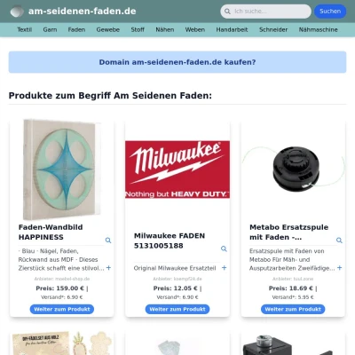 Screenshot am-seidenen-faden.de