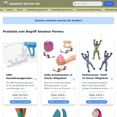 Screenshot amateur-pornos.de
