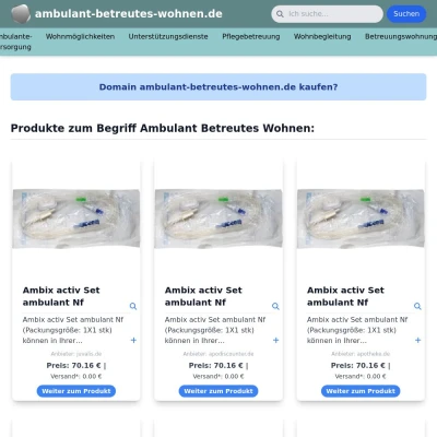 Screenshot ambulant-betreutes-wohnen.de