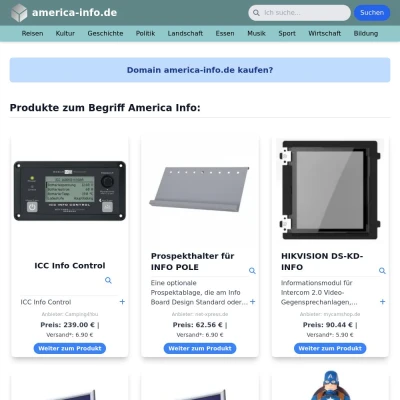 Screenshot america-info.de