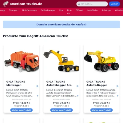 Screenshot american-trucks.de