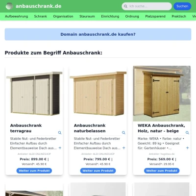 Screenshot anbauschrank.de