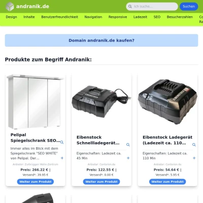 Screenshot andranik.de