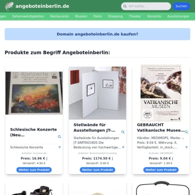 Screenshot angeboteinberlin.de