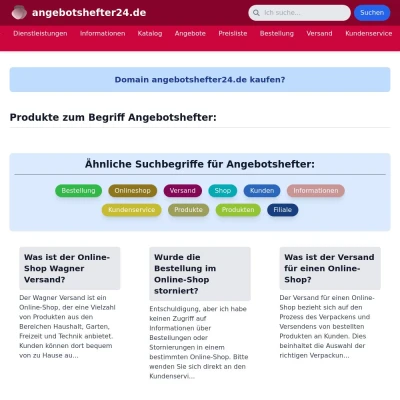 Screenshot angebotshefter24.de