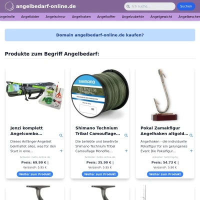 Screenshot angelbedarf-online.de