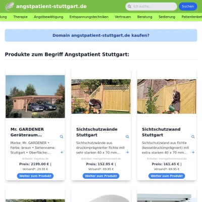 Screenshot angstpatient-stuttgart.de