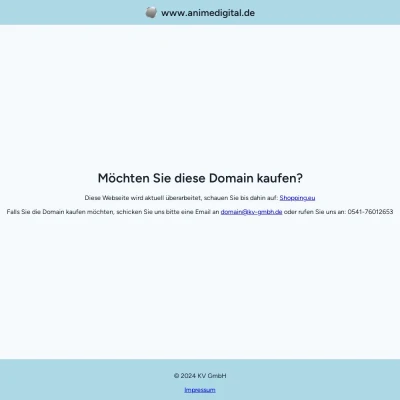 Screenshot animedigital.de