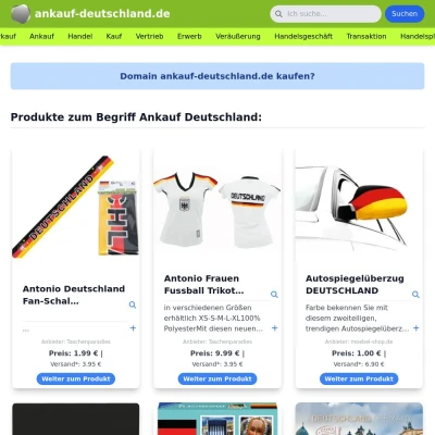Screenshot ankauf-deutschland.de