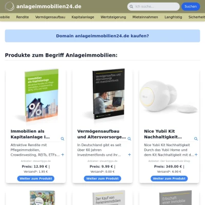 Screenshot anlageimmobilien24.de