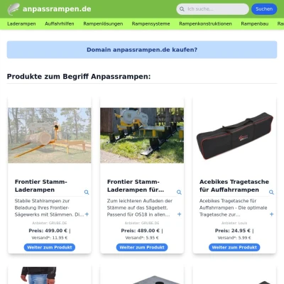 Screenshot anpassrampen.de