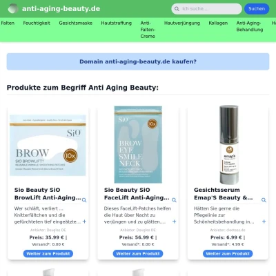 Screenshot anti-aging-beauty.de