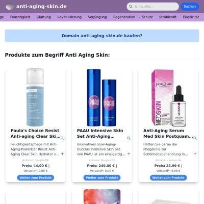 Screenshot anti-aging-skin.de