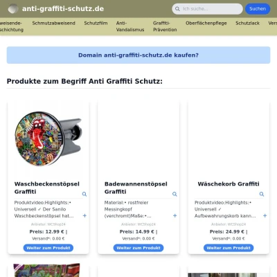 Screenshot anti-graffiti-schutz.de