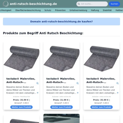 Screenshot anti-rutsch-beschichtung.de