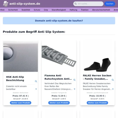 Screenshot anti-slip-system.de