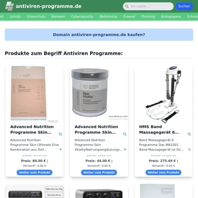 Screenshot antiviren-programme.de