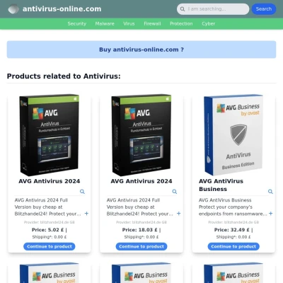 Screenshot antivirus-online.com