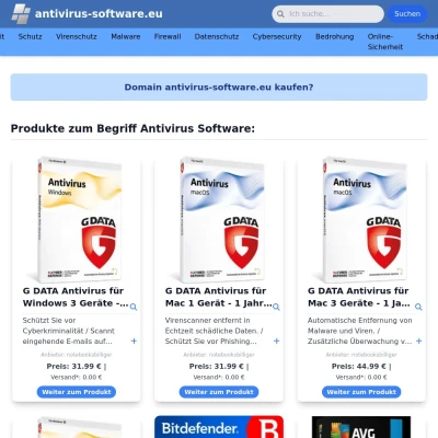 Screenshot antivirus-software.eu