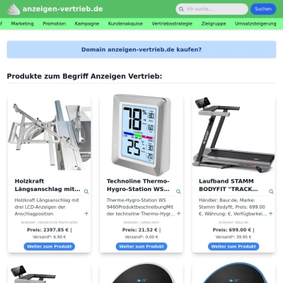 Screenshot anzeigen-vertrieb.de