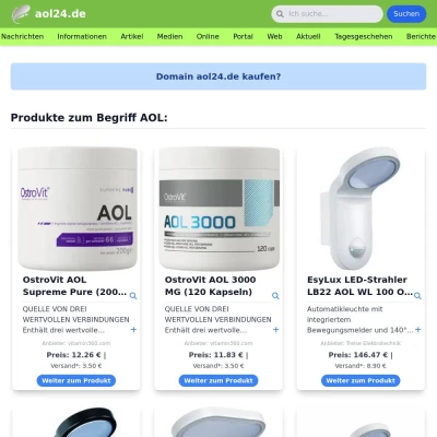 Screenshot aol24.de