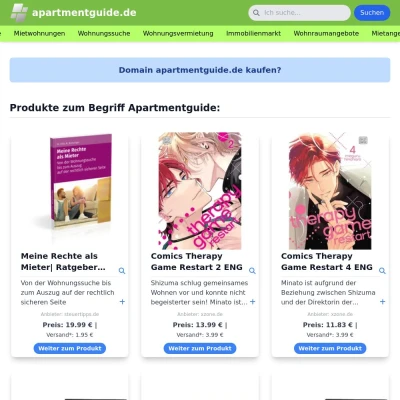 Screenshot apartmentguide.de